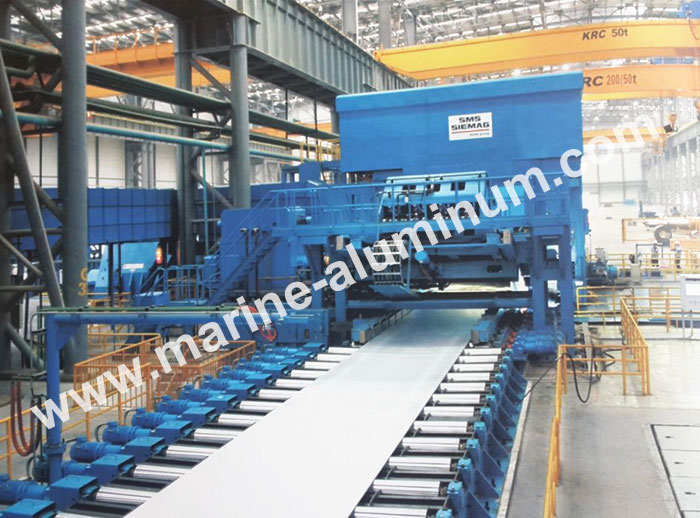 marine aluminum plate in manufacture