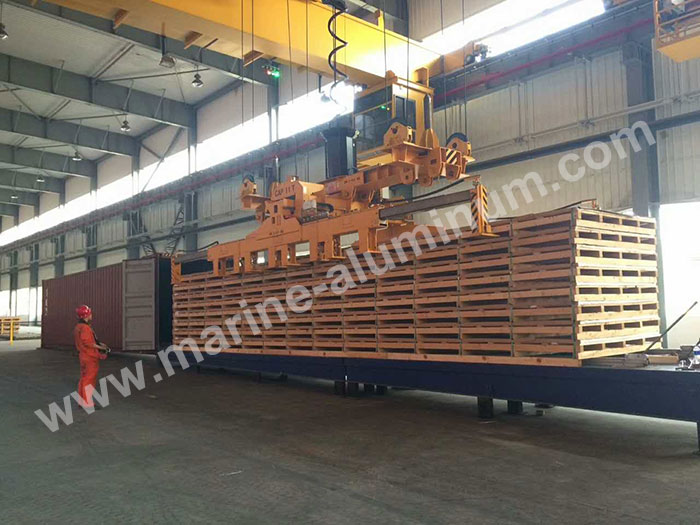 marine grade aluminum plate in packing