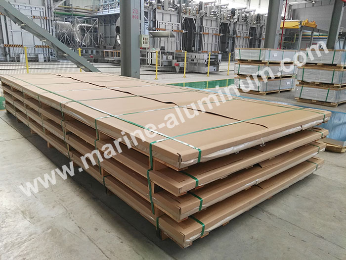 5456 marine grade aluminum plate package