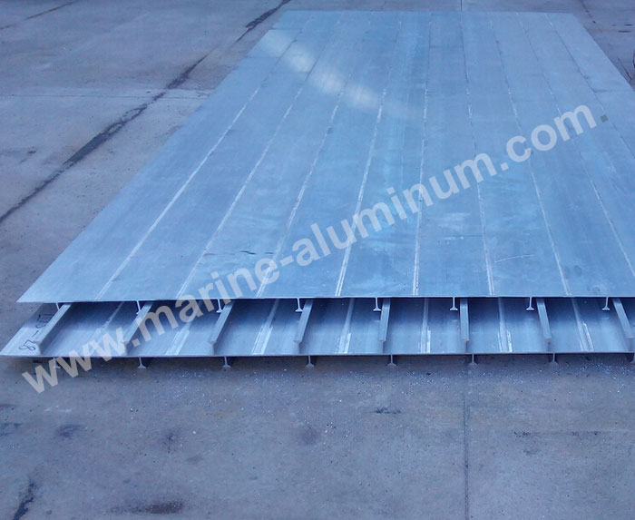 aluminum ribbed sheet