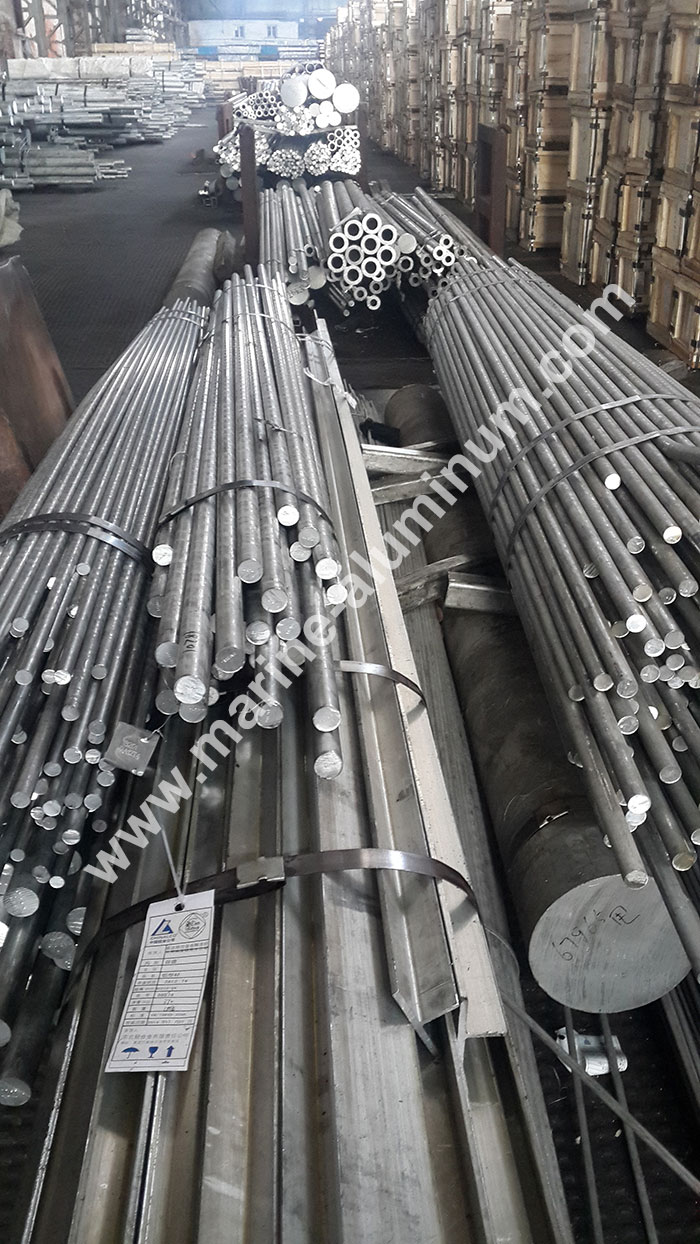 aluminium solid round bar