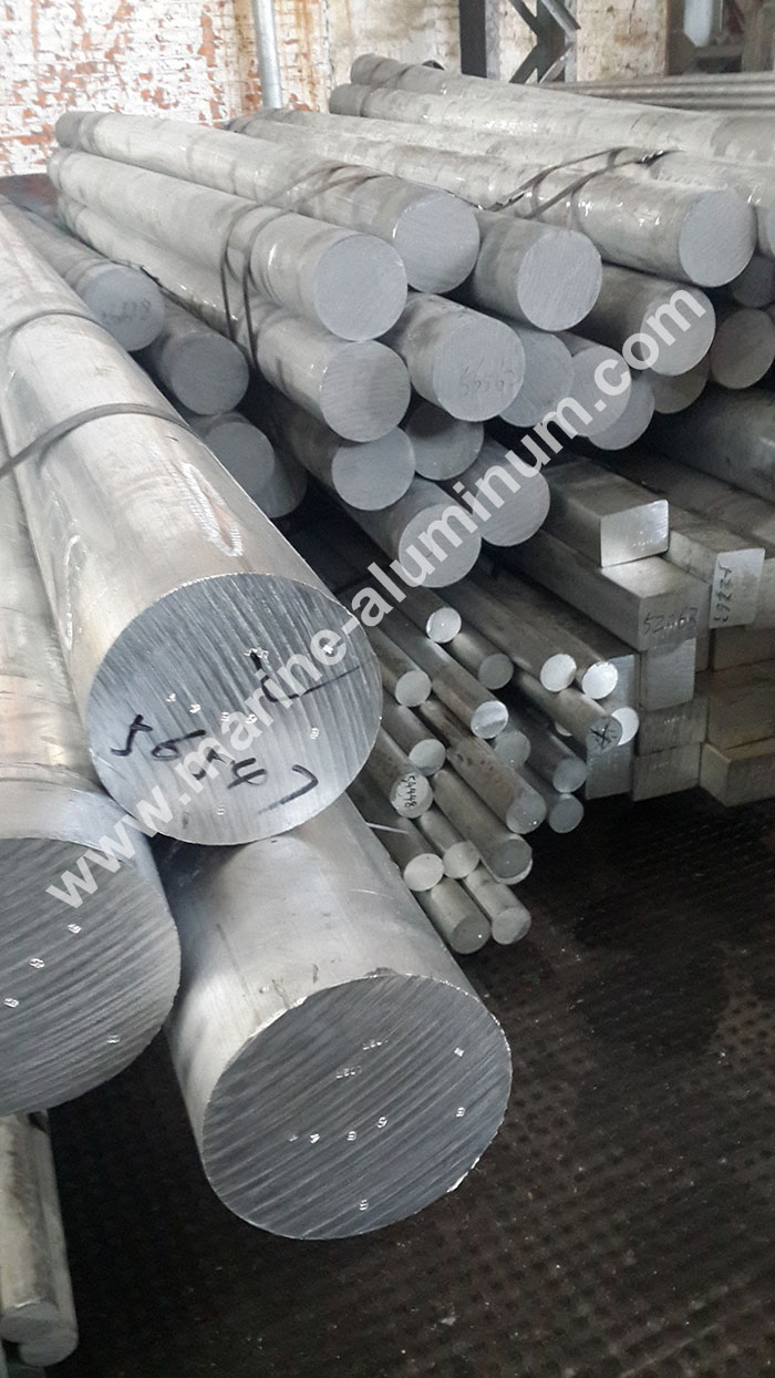 aluminium solid round bar