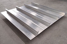 Marine grade aluminum ribbed plate sheet
