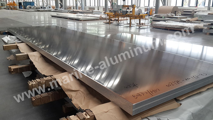 Inspection standard of aluminium alloys sheet and plate for ships