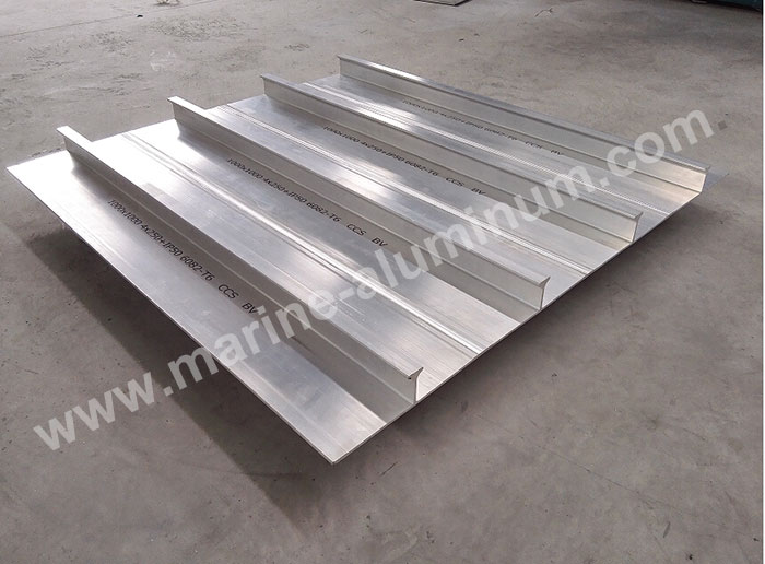 6082 T6 aluminum sheet with ribs for ships