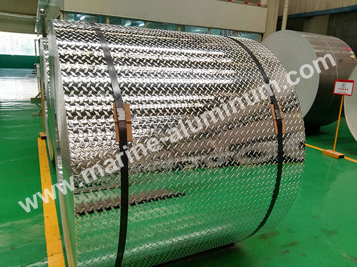 6061 marine grade aluminum tread sheet