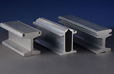 Marine grade aluminum alloy I beam