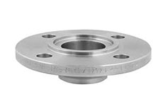 Tongue and groove face aluminum flange