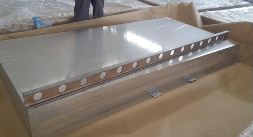 Marine aluminum alloy thick plates